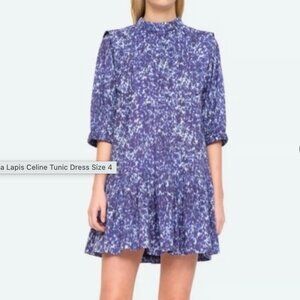 Sea NY Lapis Celine Tunic Dress